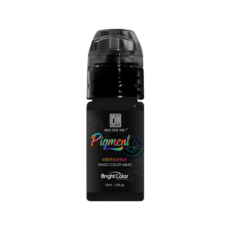 Tattoo Ink Set of Seven Color Magic Color Liquid Custom Made Available By Brightcolor Factory