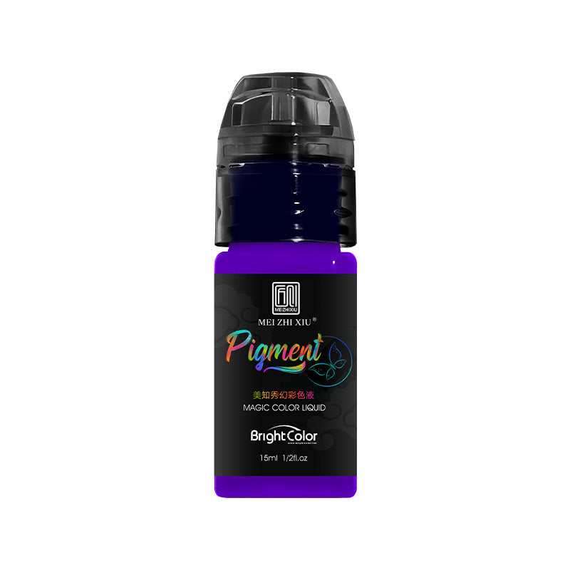 Tattoo Ink Set of Seven Color Magic Color Liquid Custom Made Available By Brightcolor Factory
