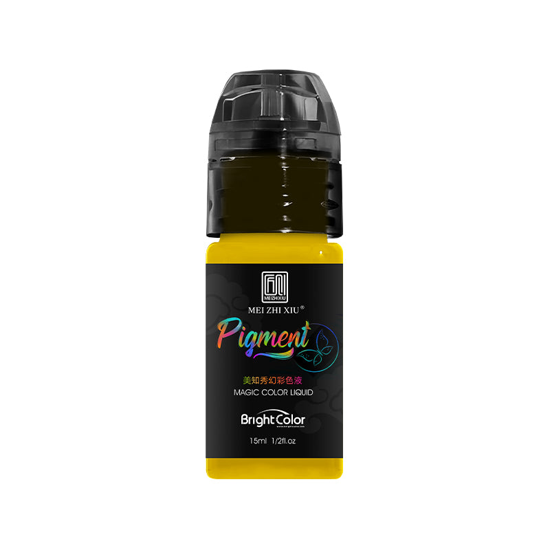 Tattoo Ink Set of Seven Color Magic Color Liquid Custom Made Available By Brightcolor Factory